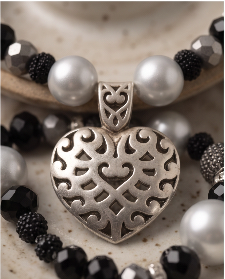Sterling Heart Necklace