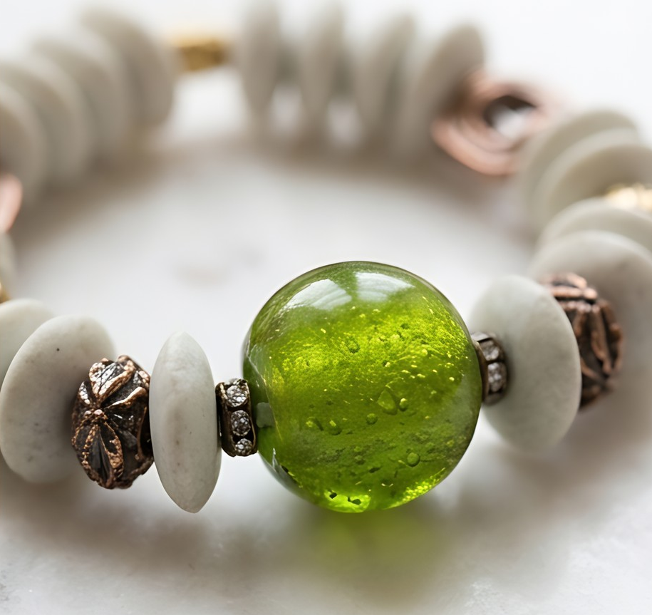 The Chartreuse Moon Bracelet