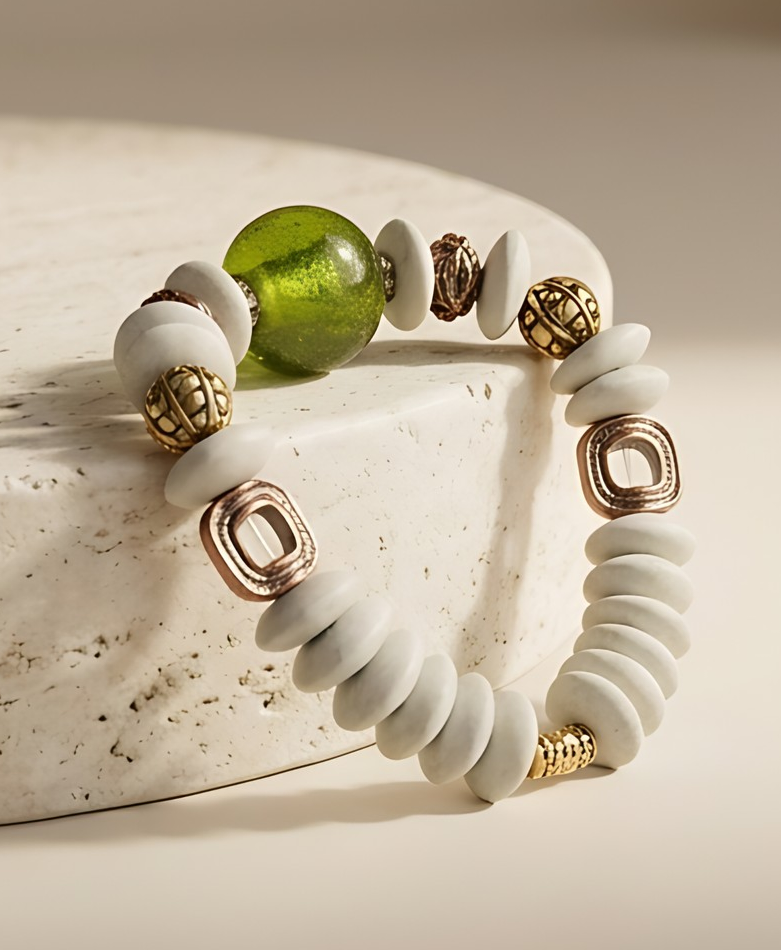 The Chartreuse Moon Bracelet