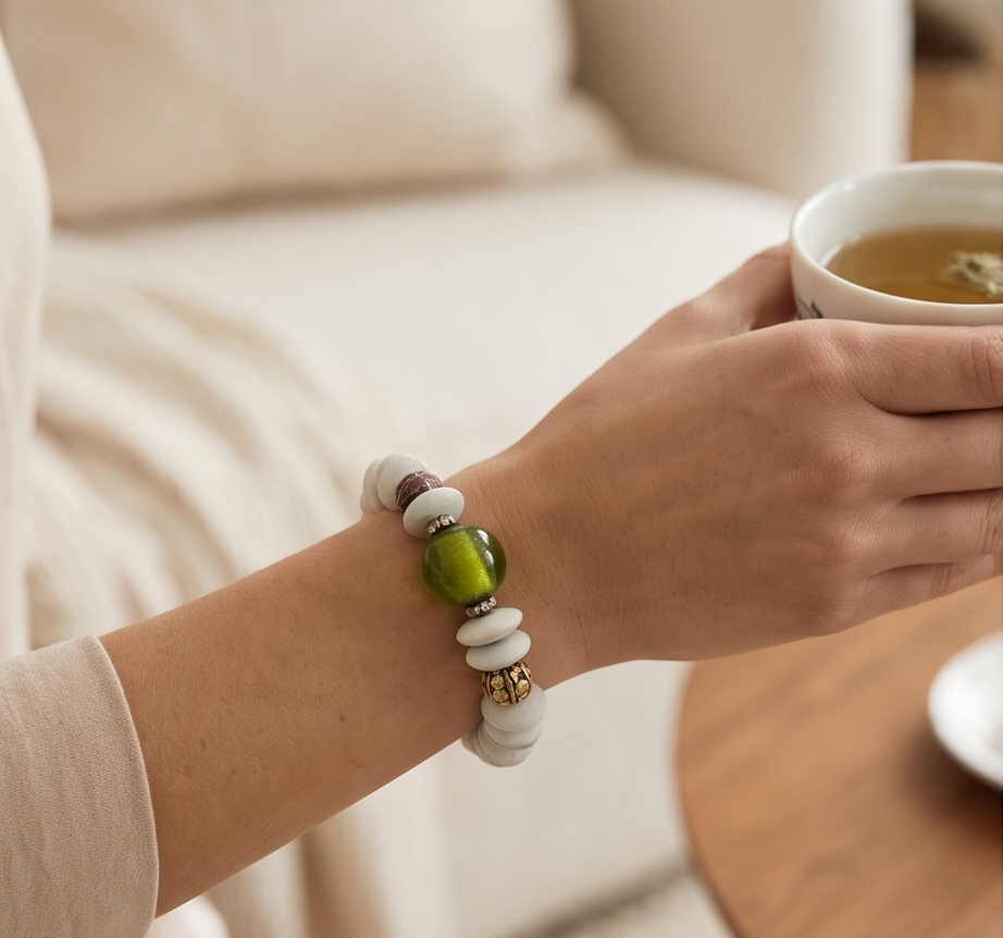 The Chartreuse Moon Bracelet