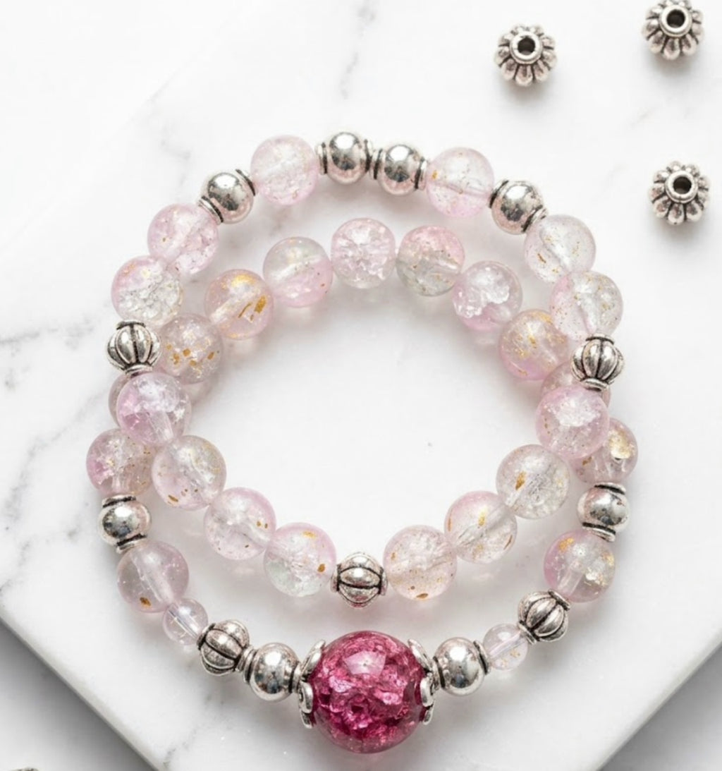 Cherry on Top Bracelet Set