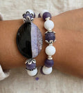 The Violet Horizon Bracelet Set