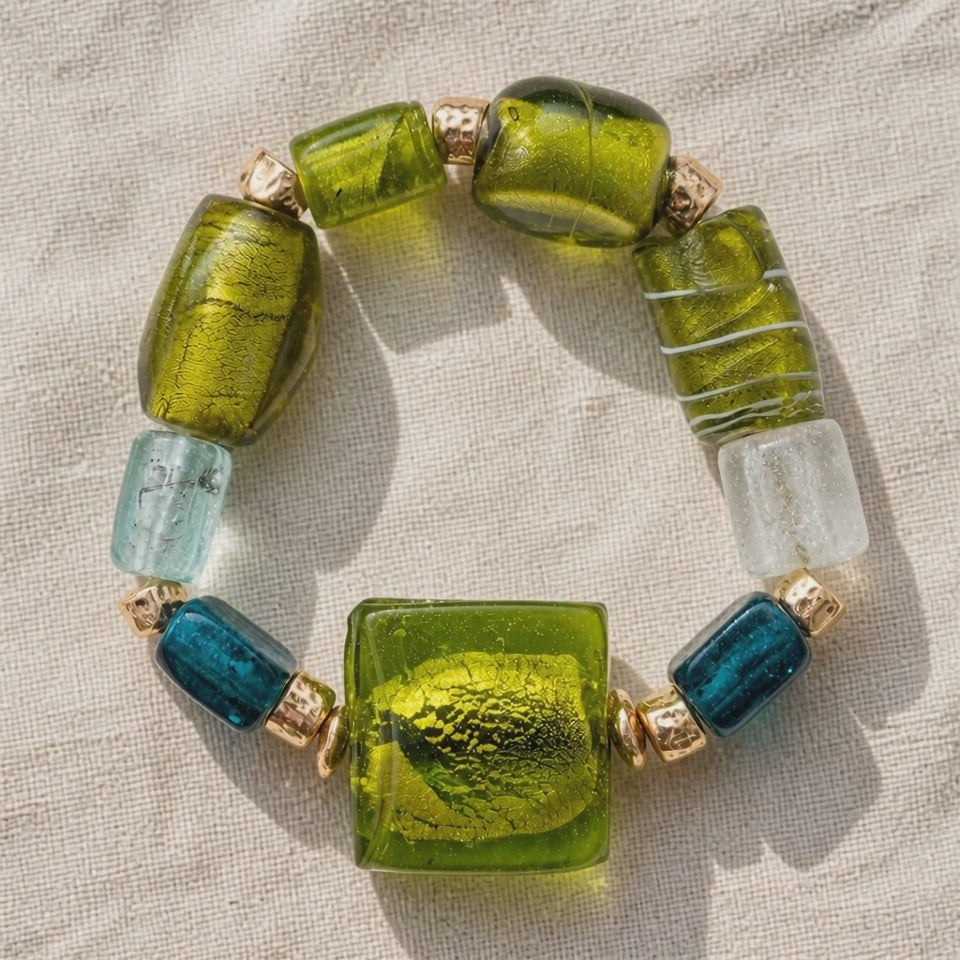 Artisan Glass Bracelet