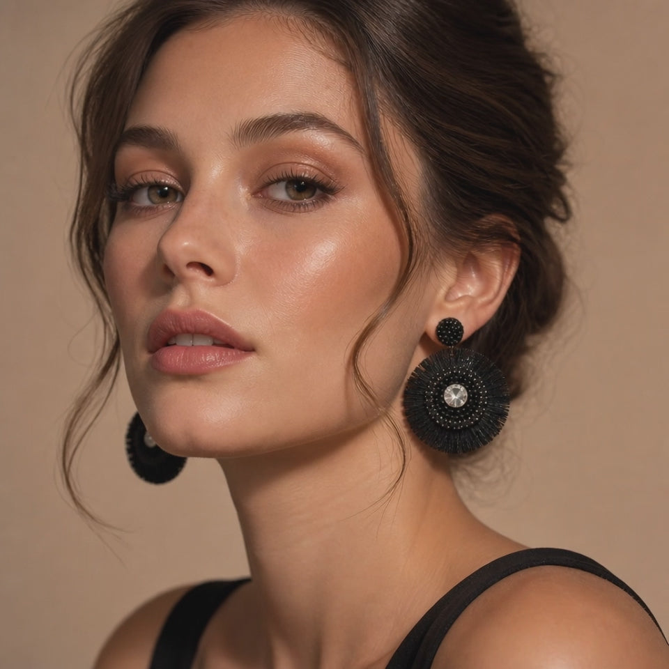 Fringe Drop Earrings