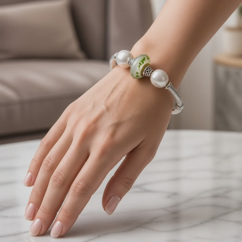 Moonlit Quartz Bracelet