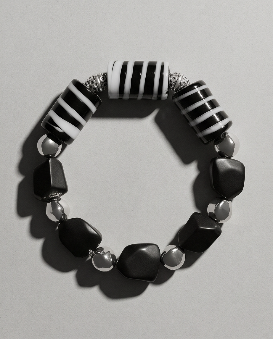 Striped Barrel Bracelet