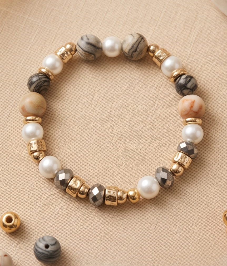 The Agate Texture Bracelet