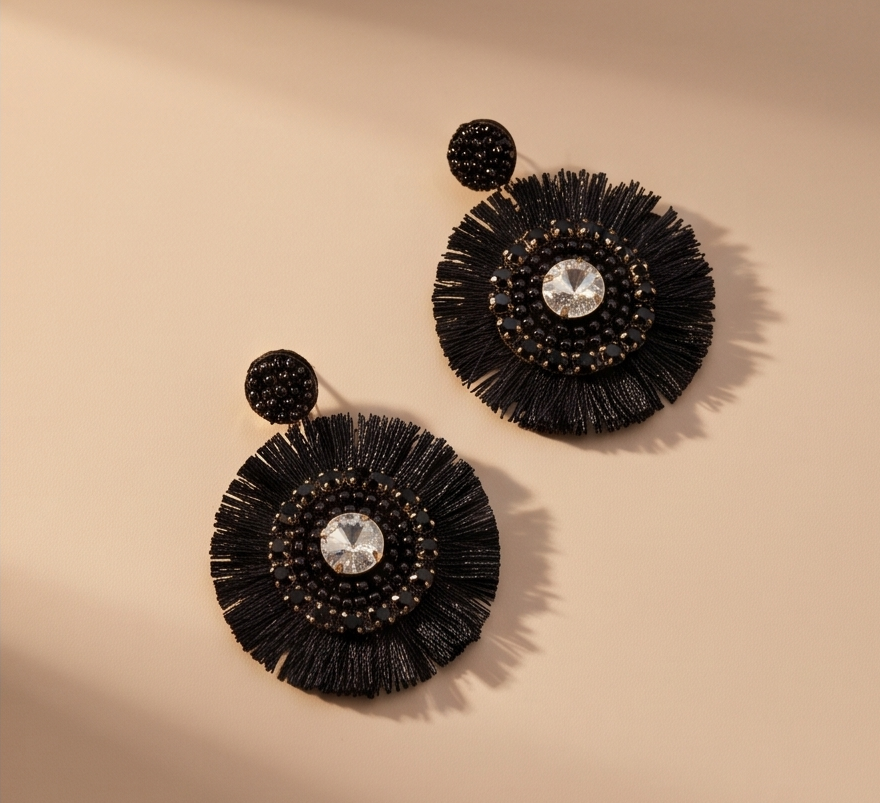 Fringe Drop Earrings