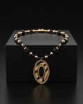 Reversible beaded Necklace