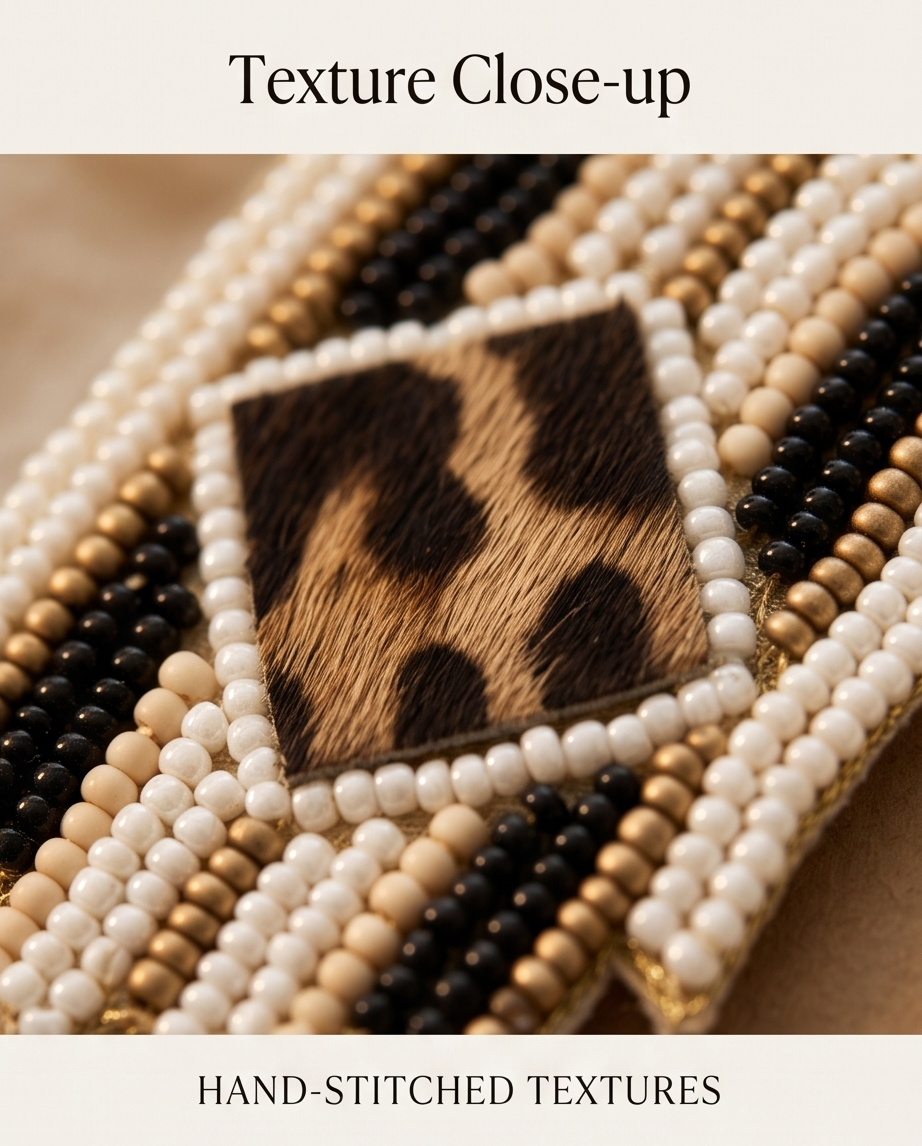 Aztec Cheetah Earrings