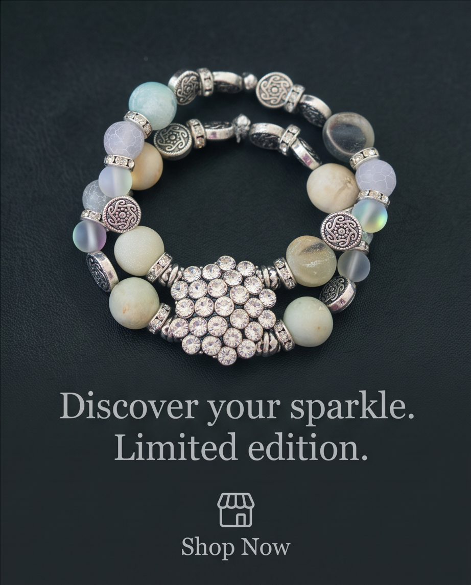 Beaded Crystal Bracelet