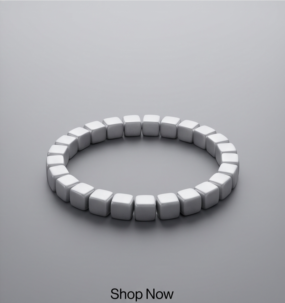 Matte Silver Bracelet