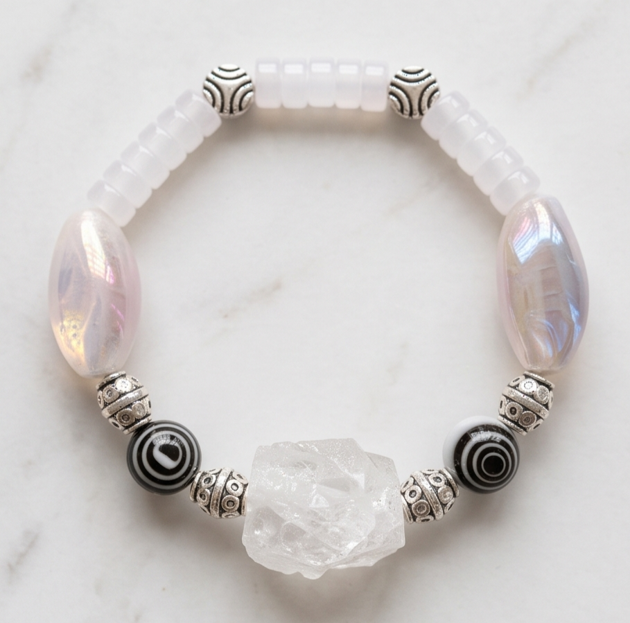 Moonlit Quartz Bracelet