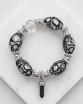 Black Swirl Bracelet