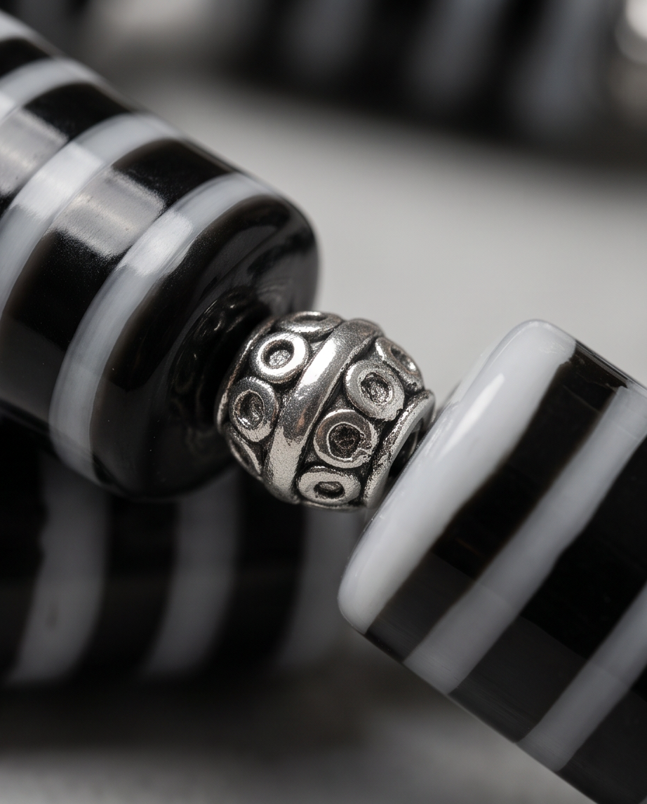 Striped Barrel Bracelet
