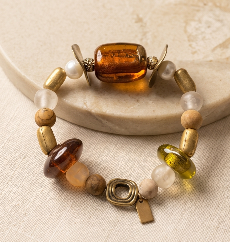 Brass and Class Bracelet