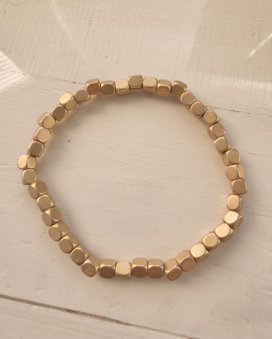 Matte Gold Bracelet