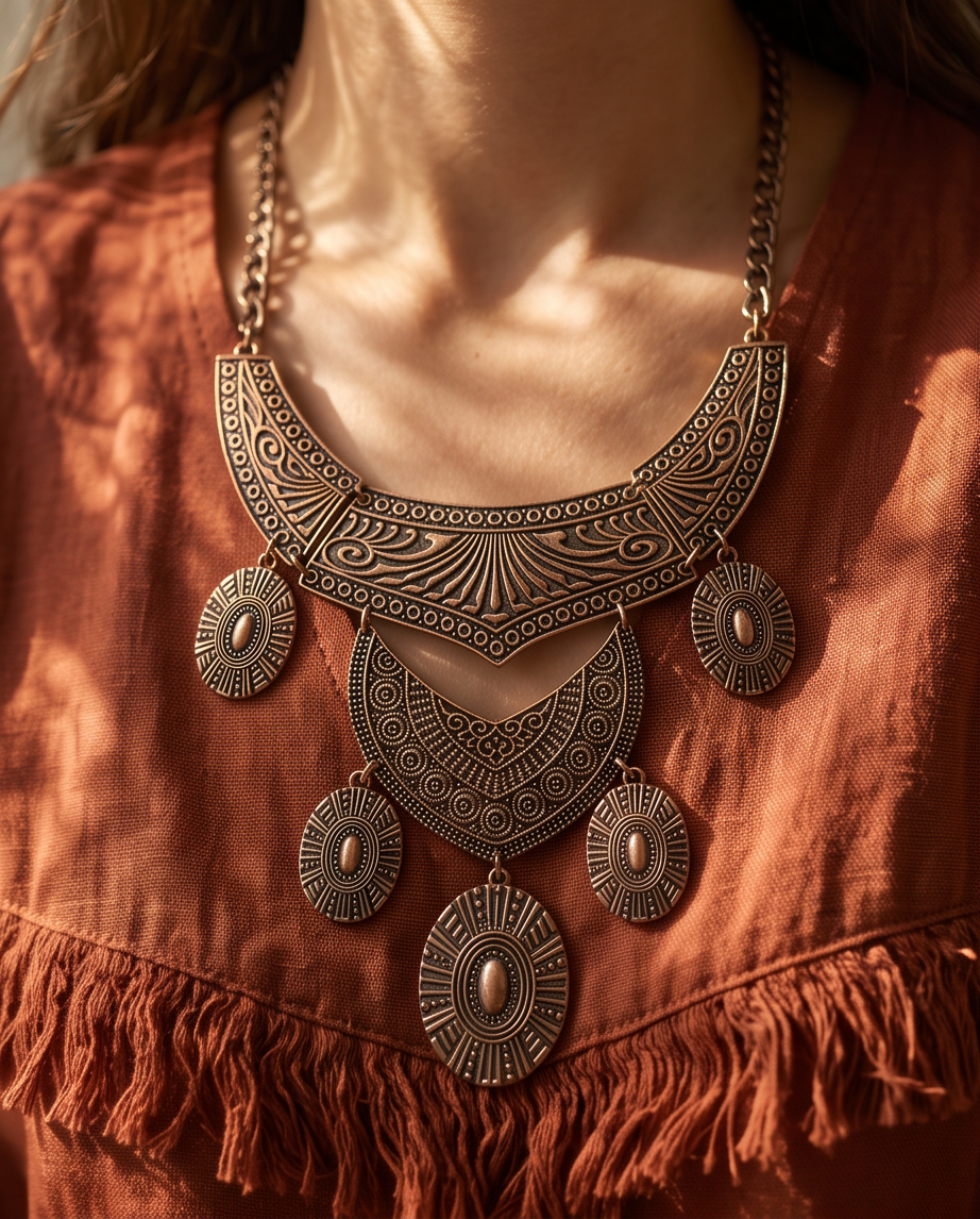 Fresno Copper Necklace