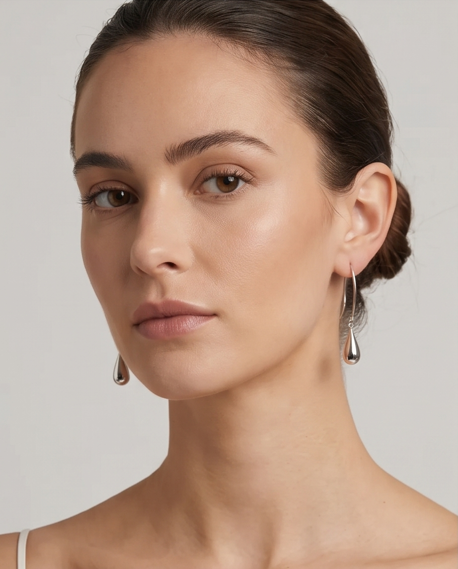 Sterling Silver teardrop Earrings