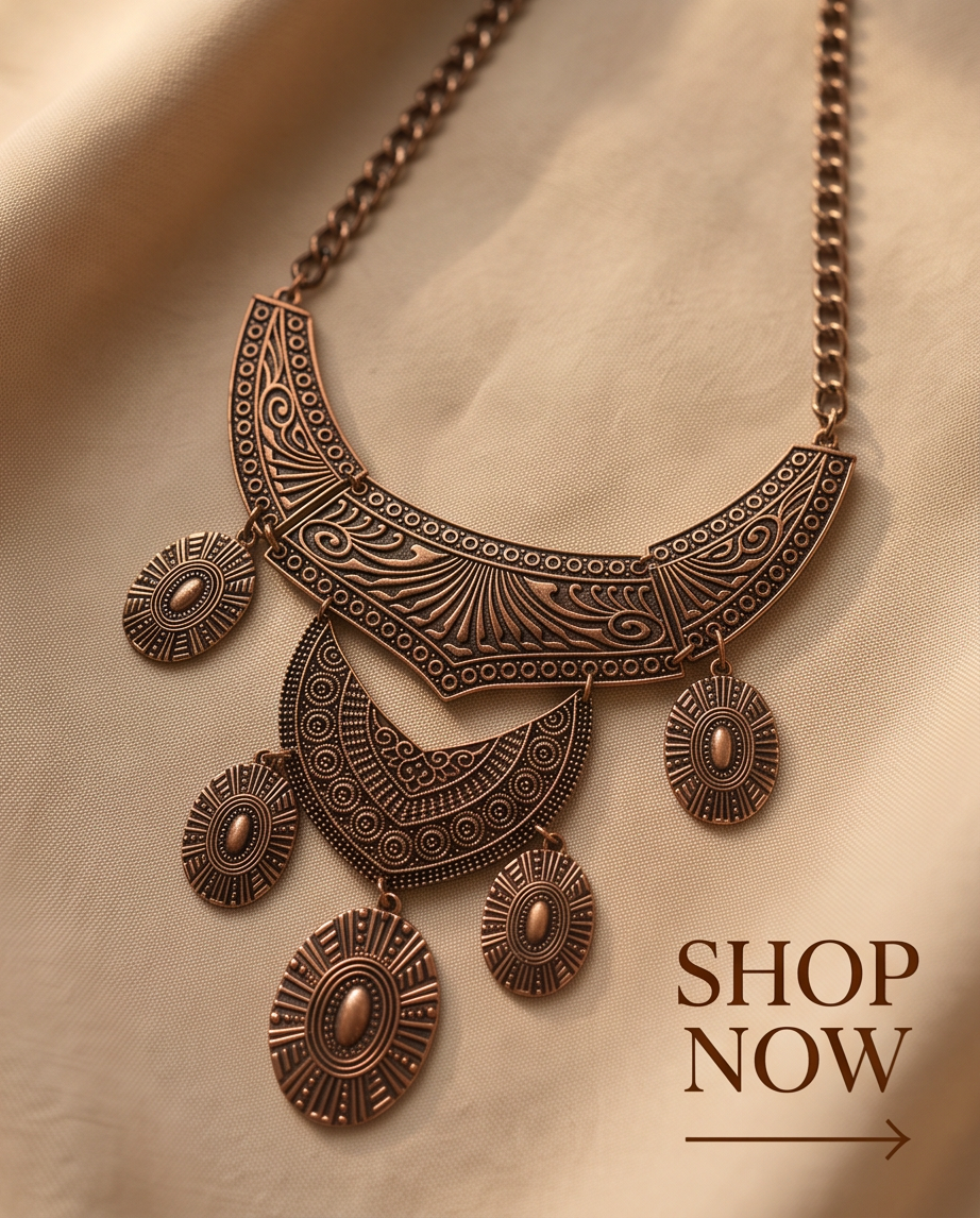 Fresno Copper Necklace