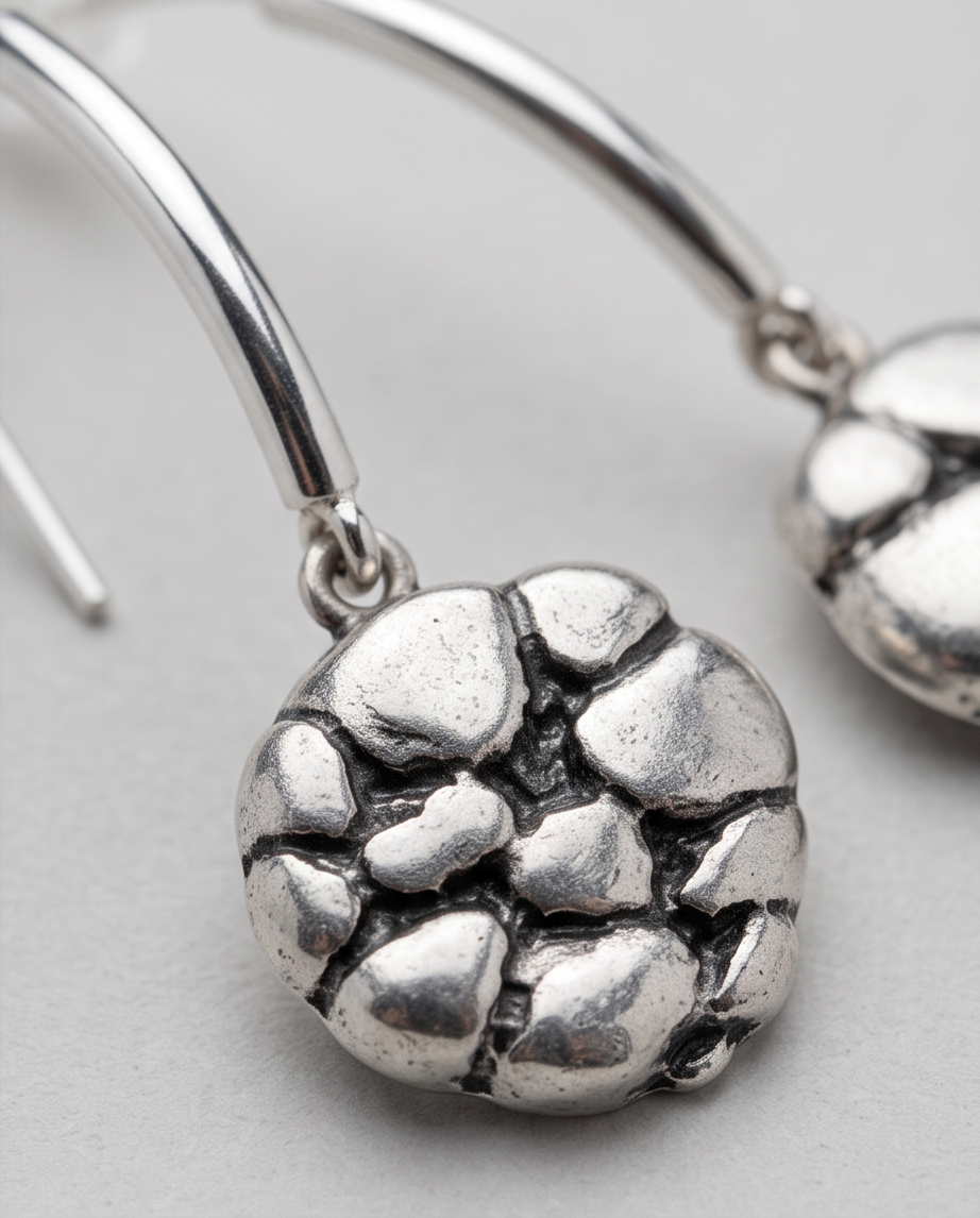 Silver Toned Threader Earrings
