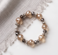 Champagne and Smoke Bracelet