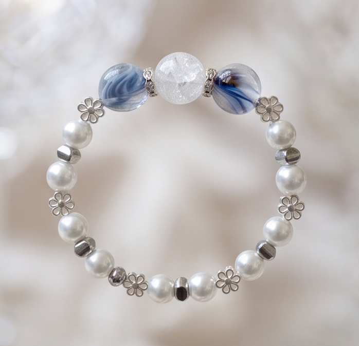 Floral Violet Bracelet