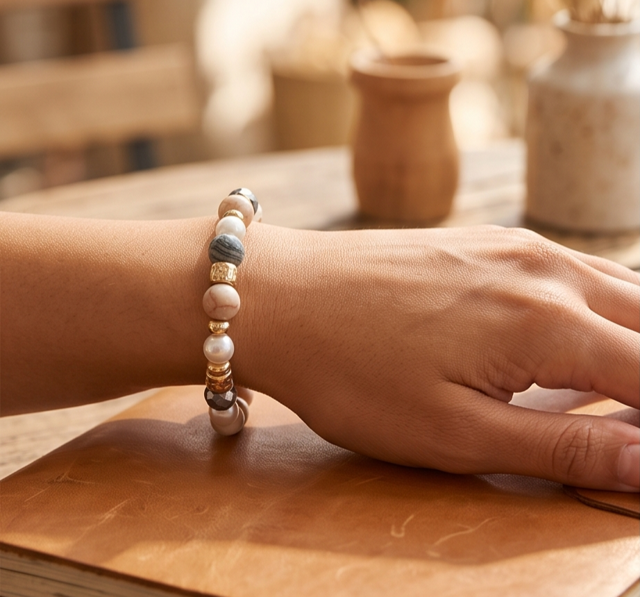 The Agate Texture Bracelet