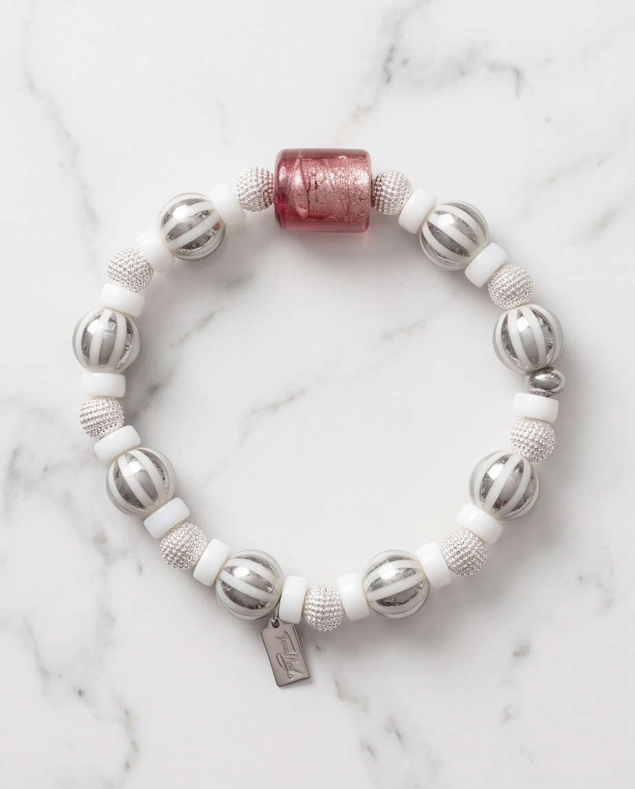 The Silver Sugarplum Bracelet