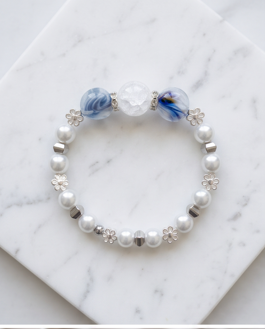 Floral Violet Bracelet