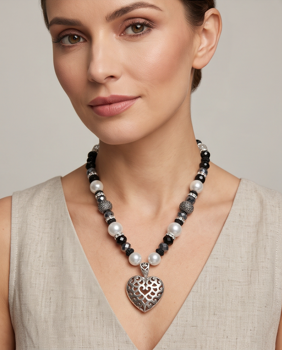 Sterling Heart Necklace