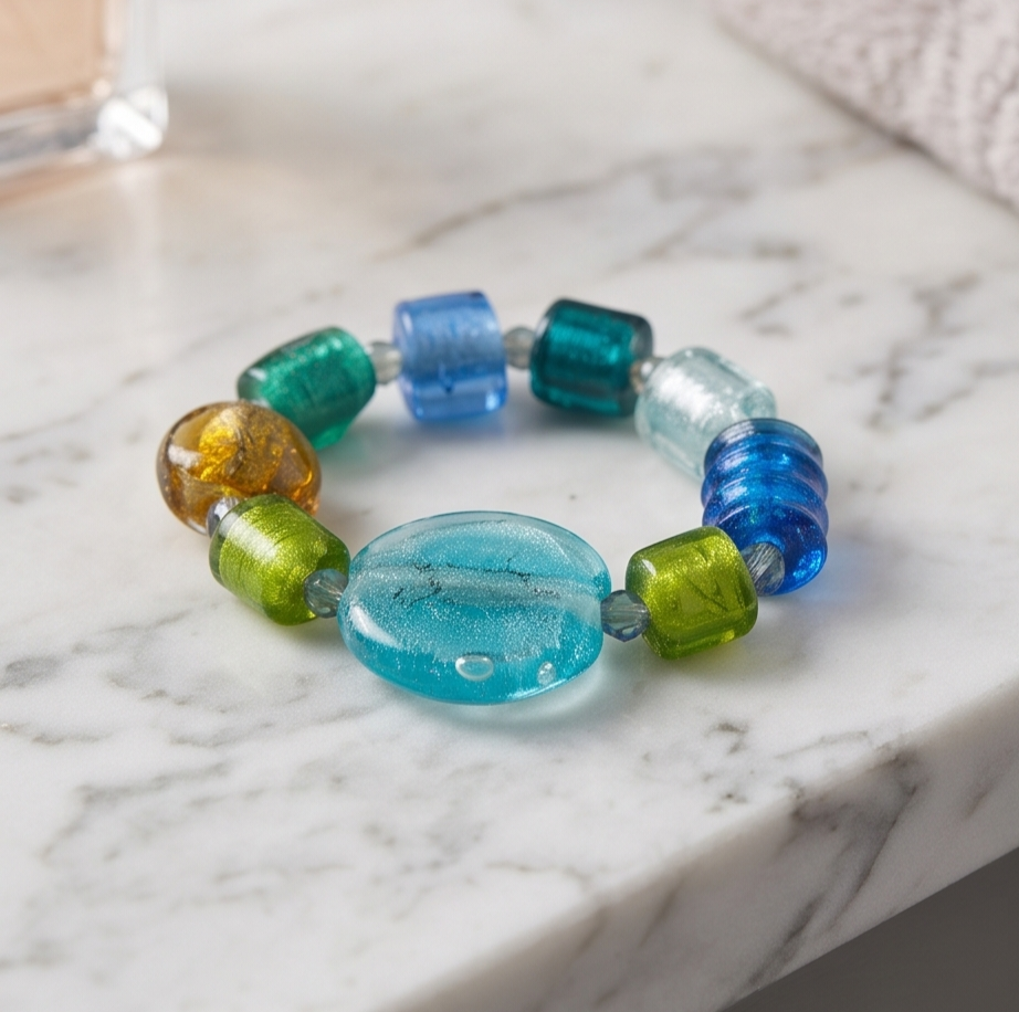The Vibrant Shimmer Bracelet