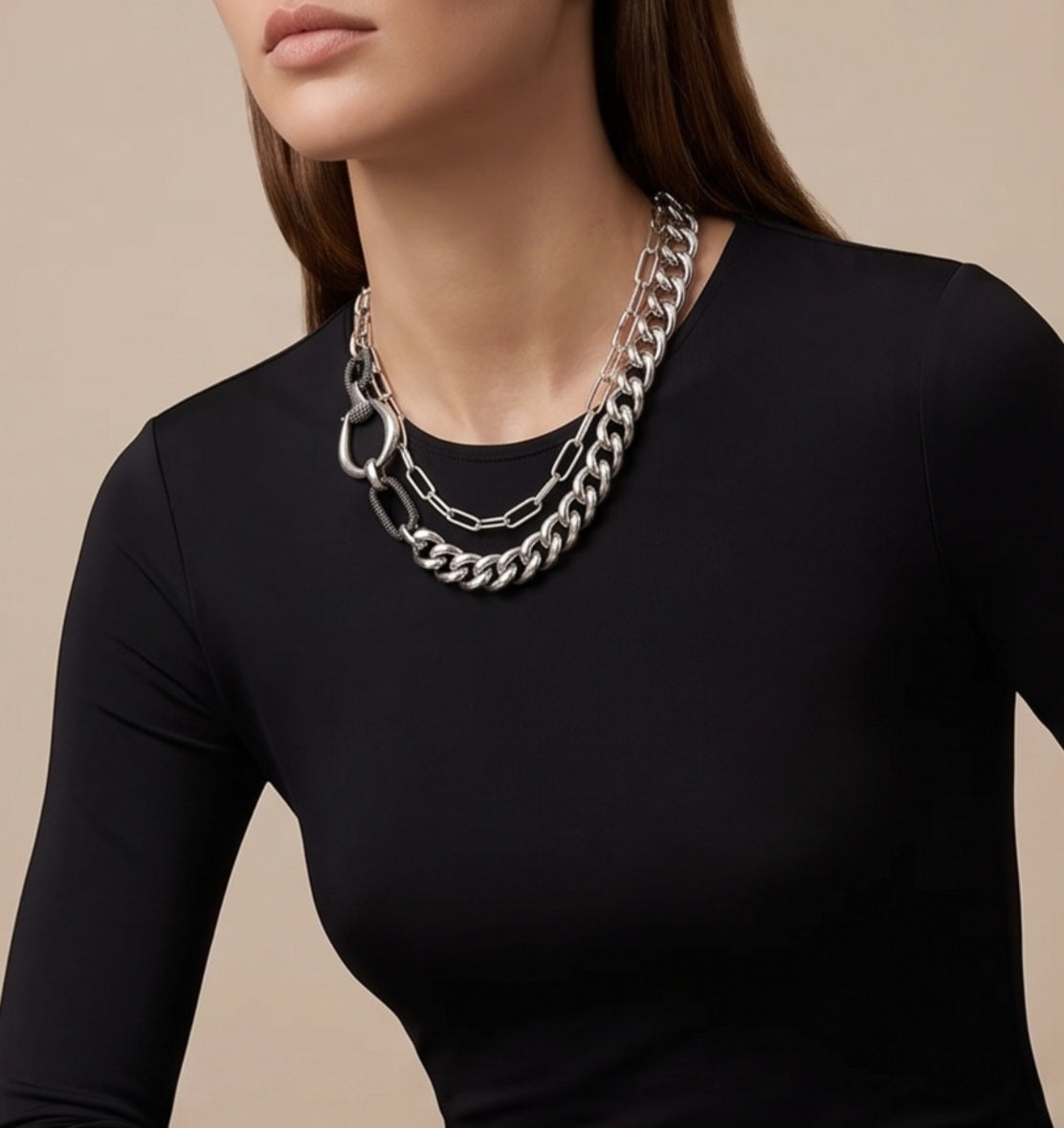 Equestrian Chain Necklace