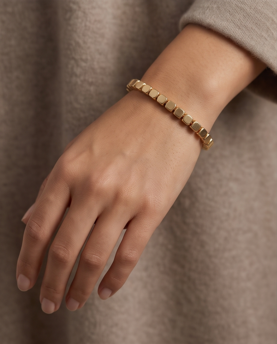 Shiny Gold Bracelet