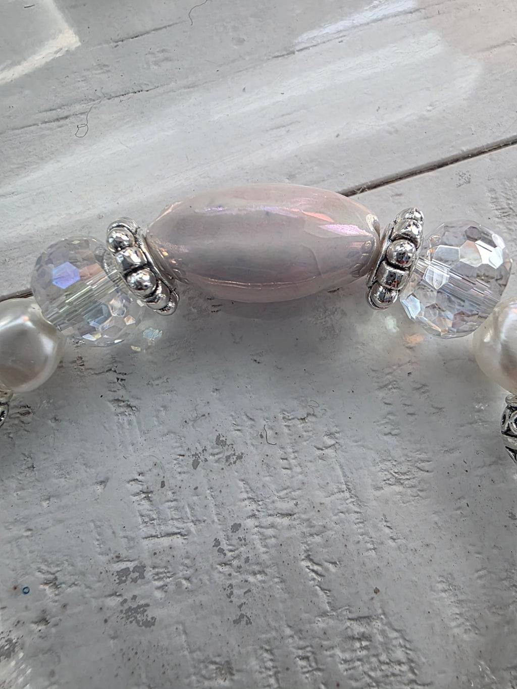 Pink Pearl Bracelet