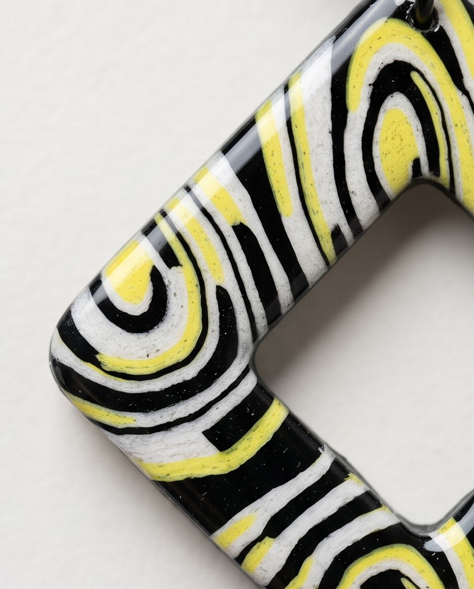 Geometric Statement Earrings