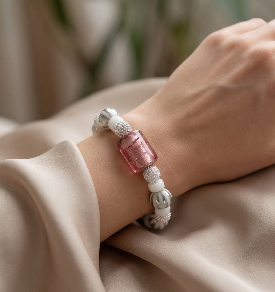 The Silver Sugarplum Bracelet