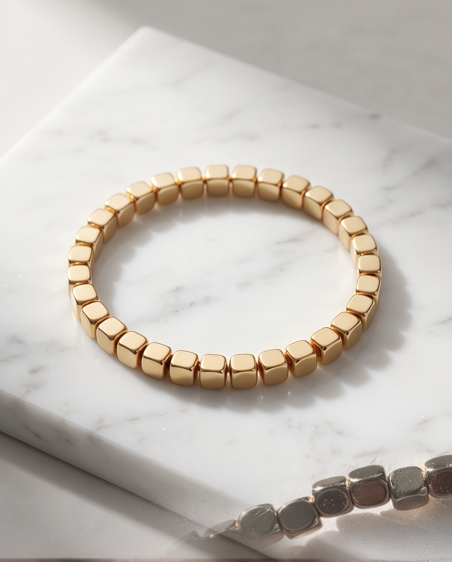 Shiny Gold Bracelet