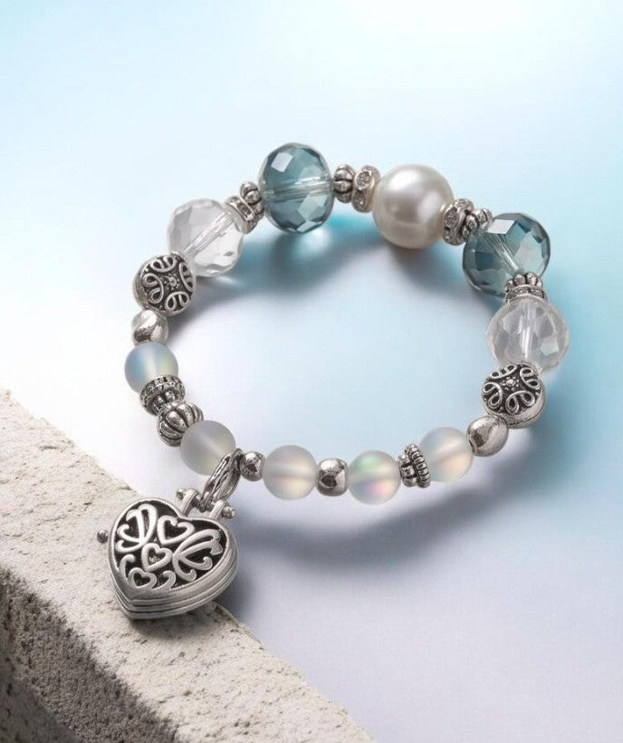 The Pearl and Locket Bracelet