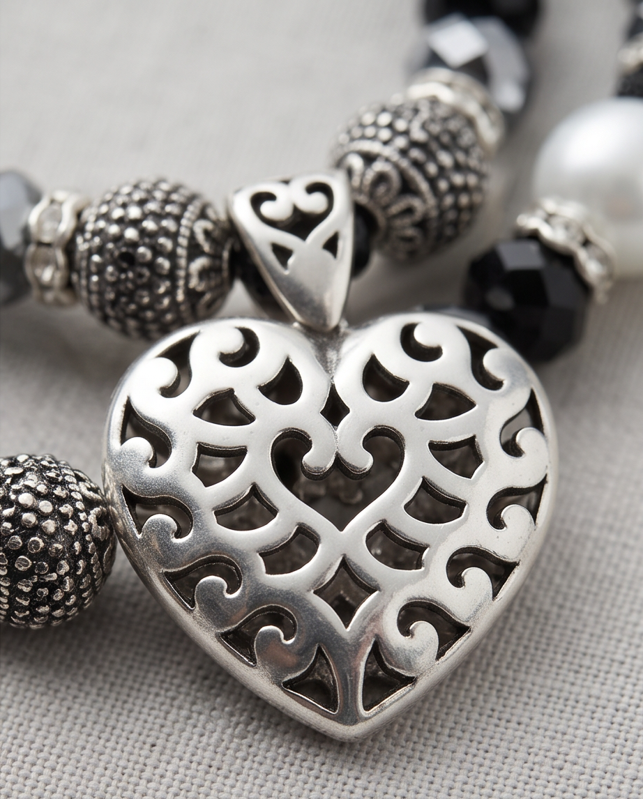 Sterling Heart Necklace