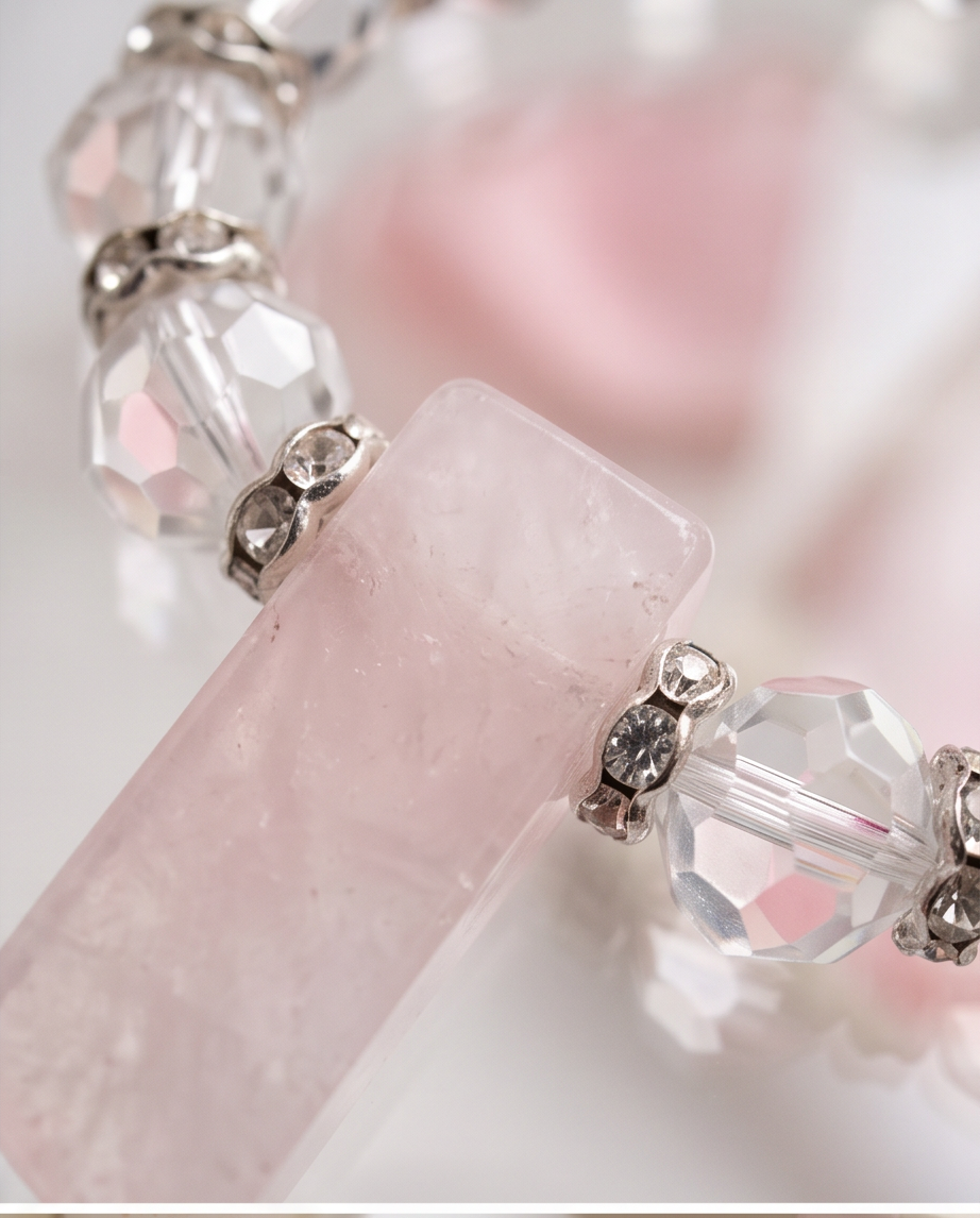 Pink Quartz Bracelet