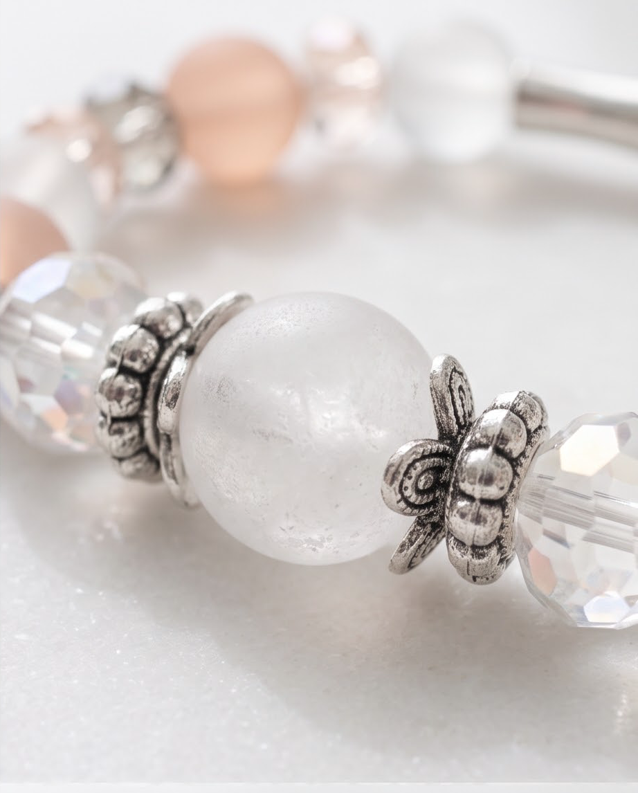 Pink Moonstone Bracelet