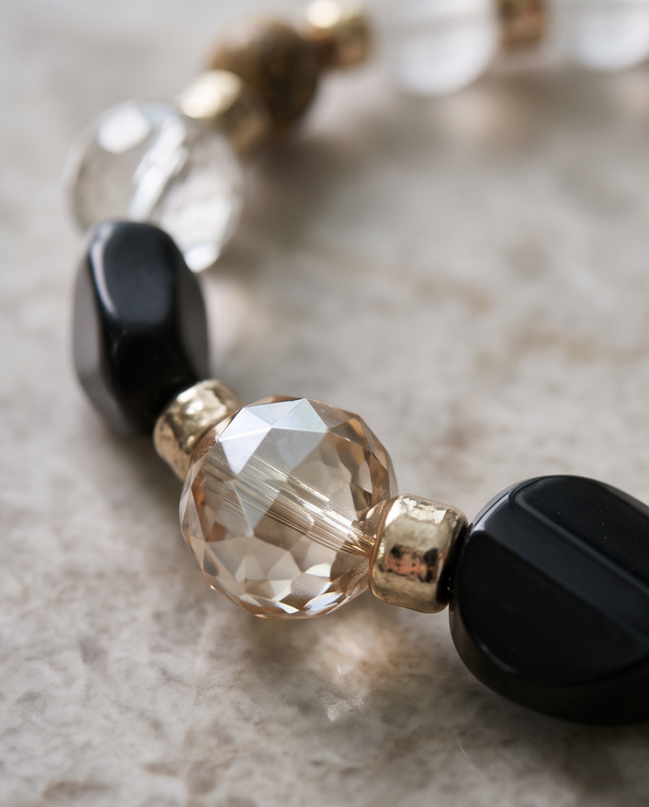 Geo Layered Bracelet Set