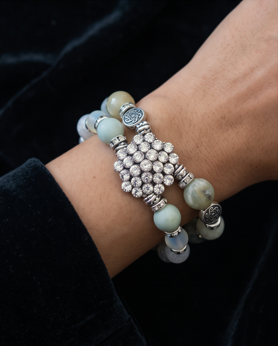 Beaded Crystal Bracelet