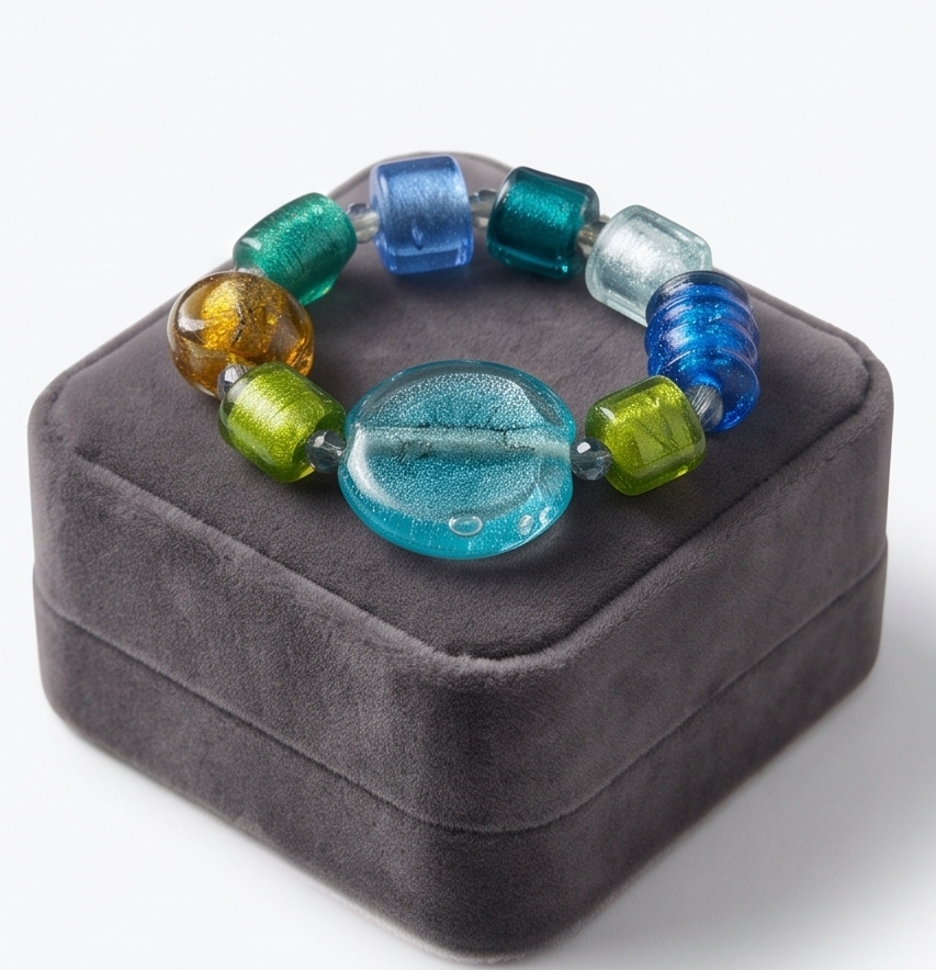 The Vibrant Shimmer Bracelet