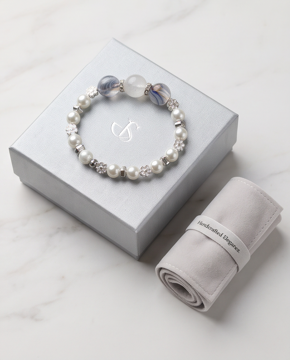 Floral Violet Bracelet