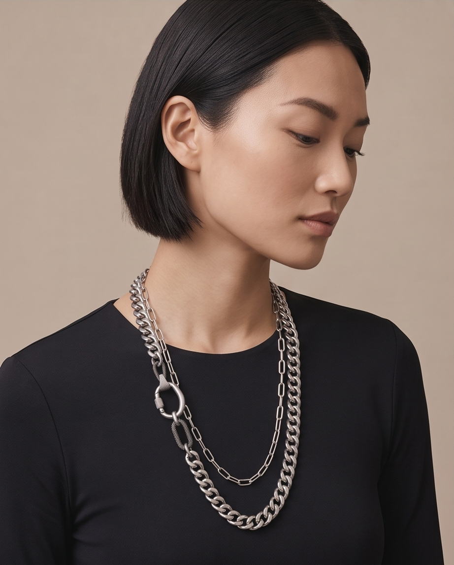 Equestrian Chain Necklace