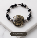 The Black Crackle Bracelet