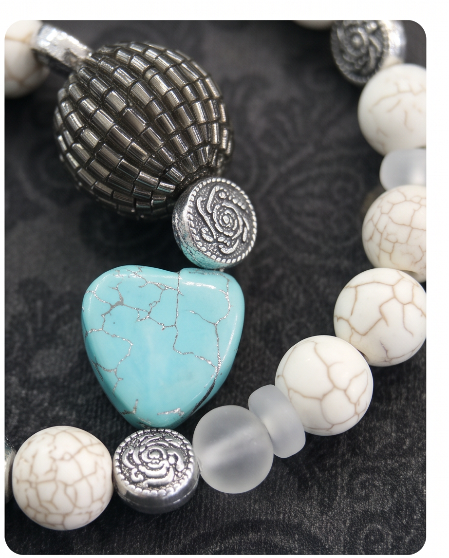 Howlite Bracelet Set