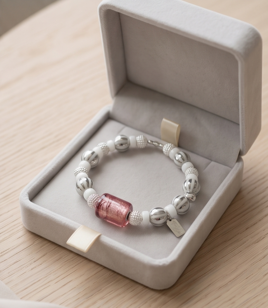 The Silver Sugarplum Bracelet
